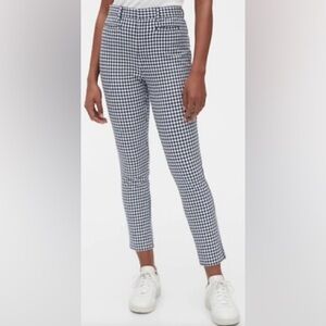 GAP High Rise Gingham Signature Skinny